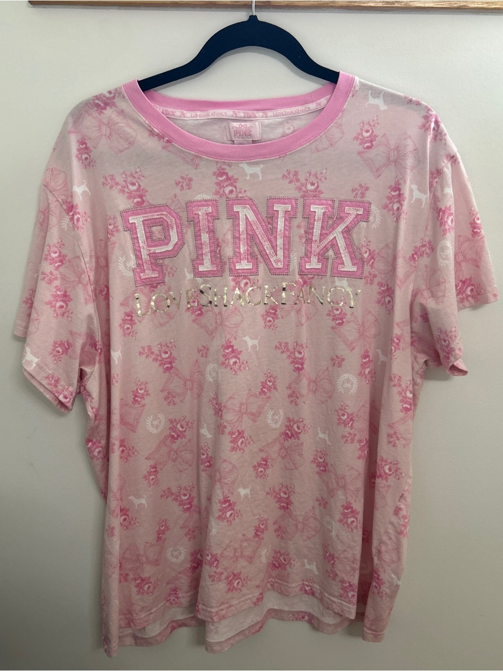 Loveshackfancy x Pink T Shirt - Picture 4 of 6